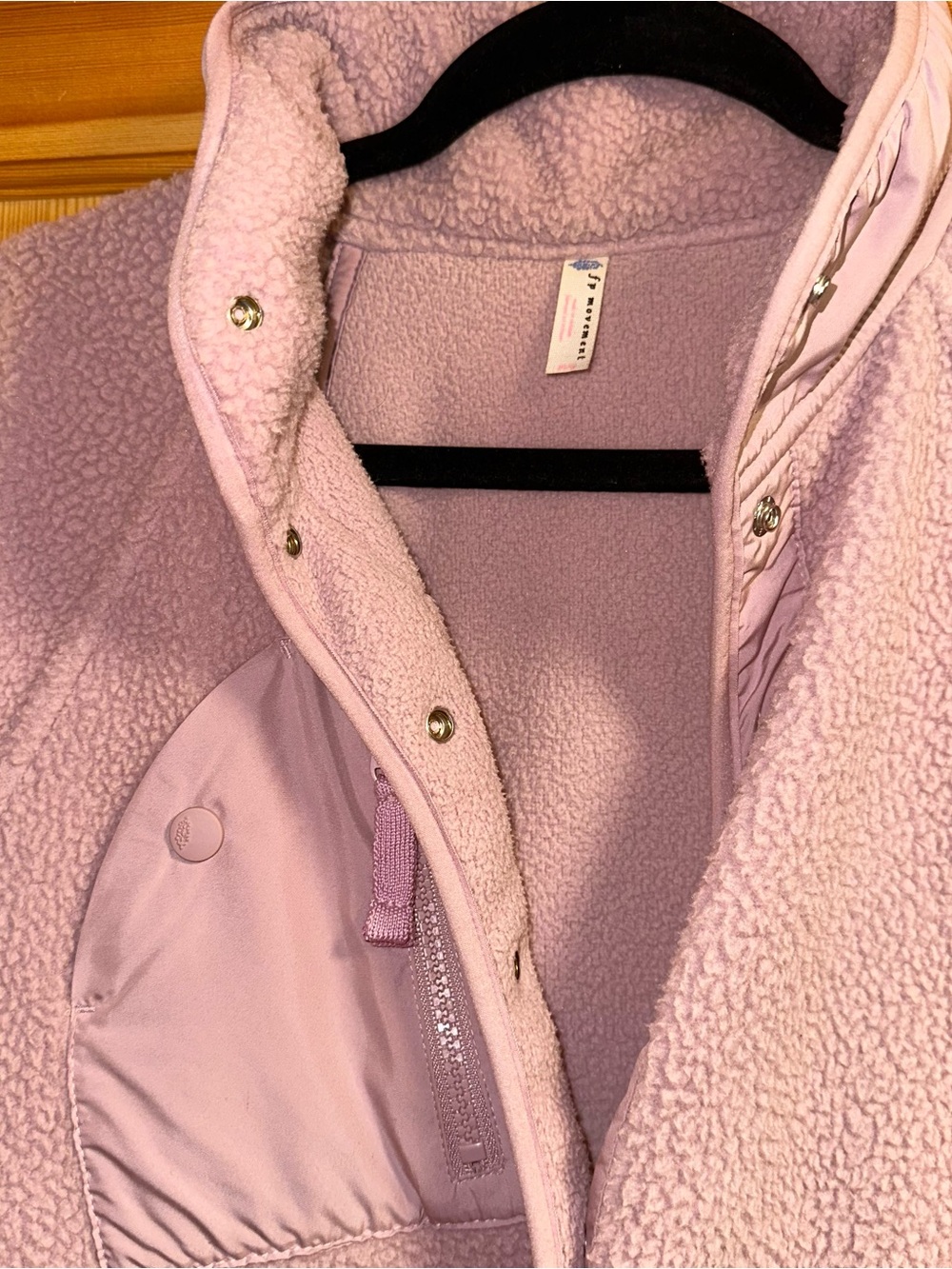 Free People Hit The Slopes Fleece Jacket - Picture 2 of 4